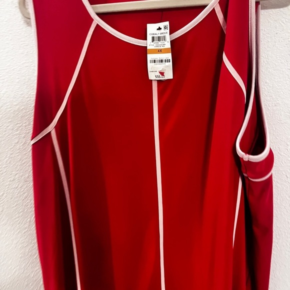 - New Alfani  Red Sleeveless top   4x - Picture 13 of 15